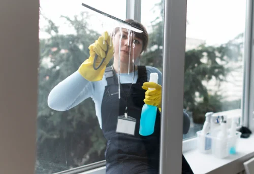 Nettoyage de vitres intérieures et extérieures à Bogève